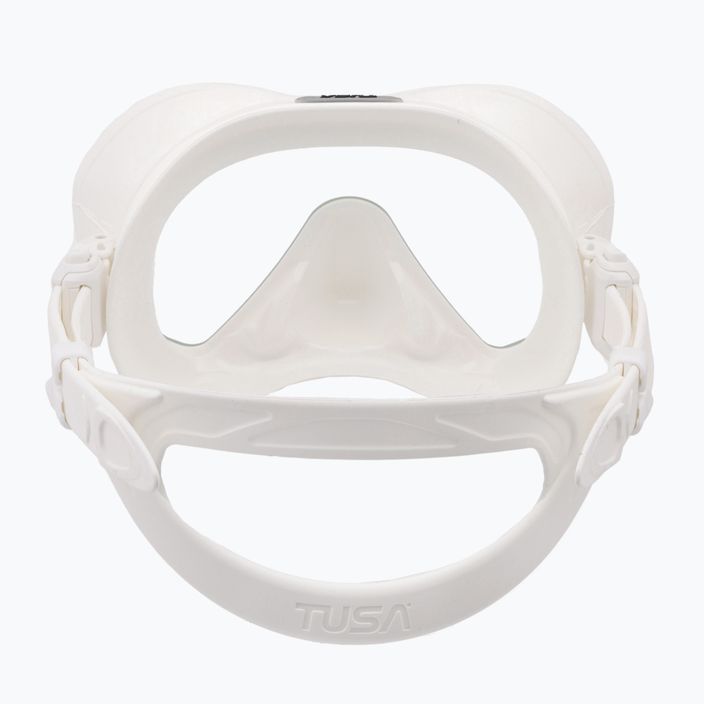 TUSA Zeense Pro maschera subacquea bianca 5
