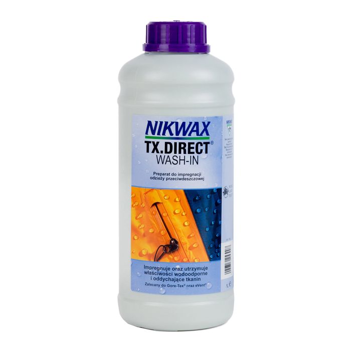 Nikwax TX Impermeabilizzante per indumenti. Lavaggio diretto 1000 ml 2
