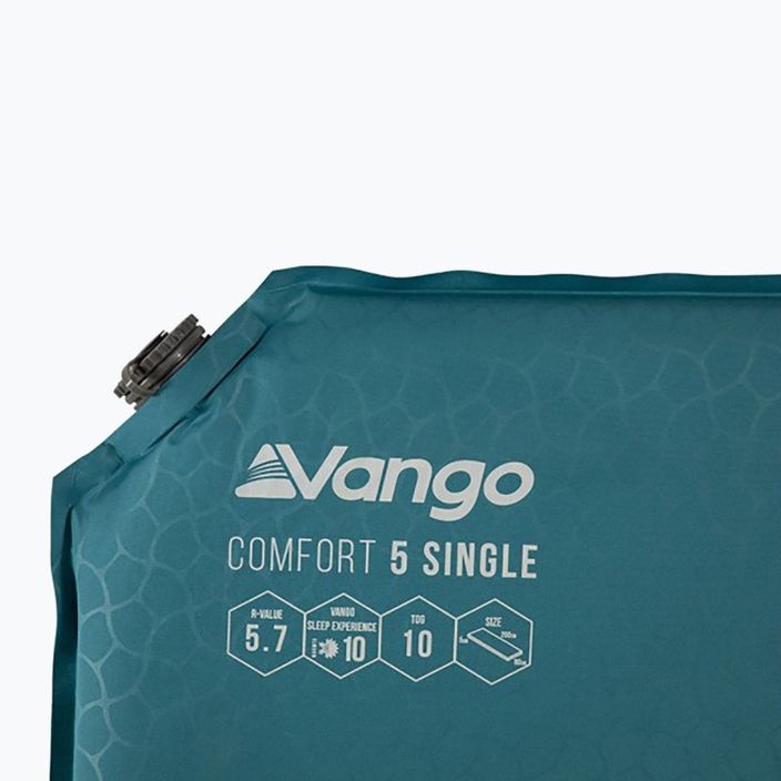 Tappeto autogonfiante Vango Comfort 5 cm singolo blu bondi 5