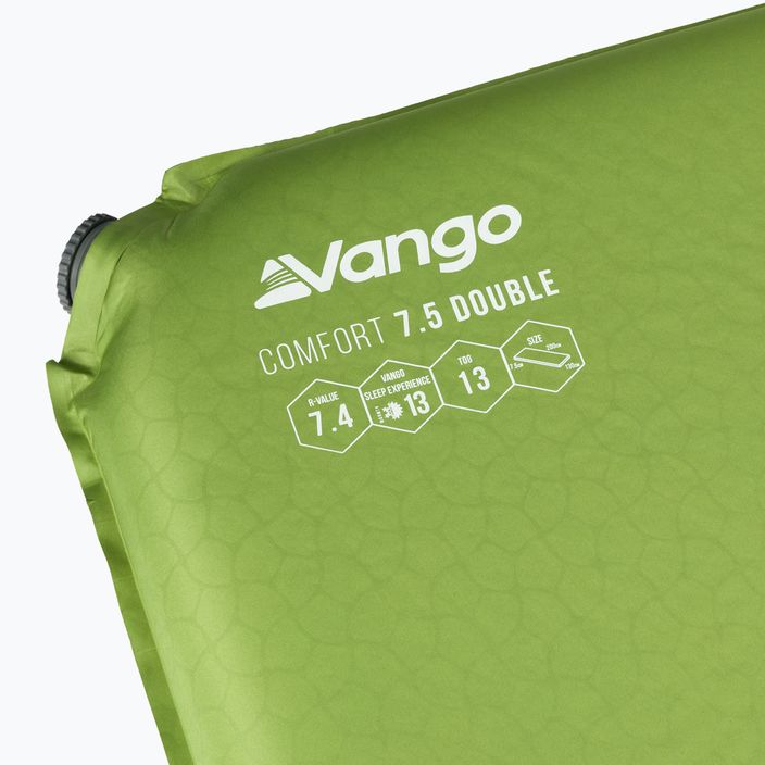 Tappeto autogonfiante Vango Comfort 7,5 cm Double herbal 3