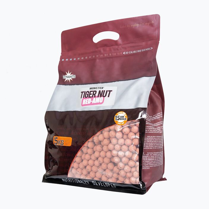 Dynamite Baits Monster Tiger Nut Red Amo boilies beige per carpe ADY040395