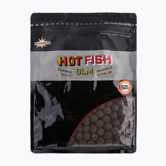 Boilies per carpa marrone Dynamite Baits Hot Fish & GLM ADY041008