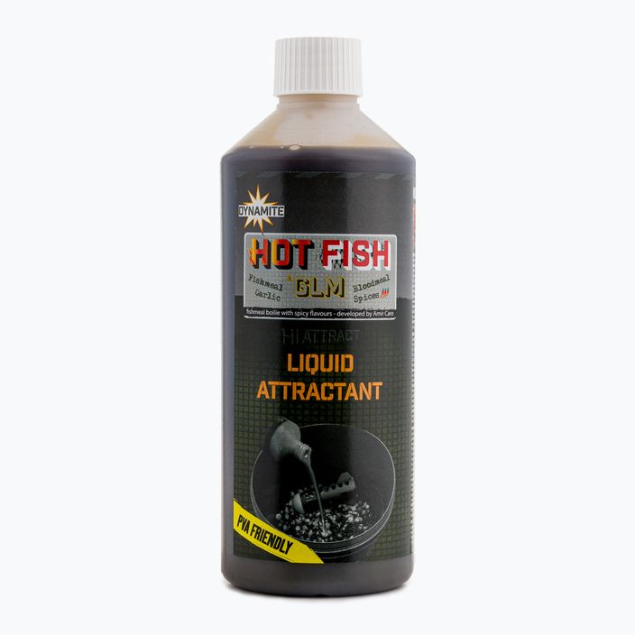 Dynamite Baits Hot Fish & GLM Esca liquida marrone ADY041016