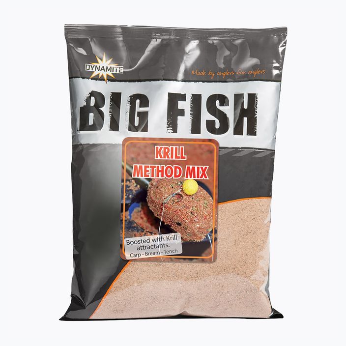 Dynamite Baits Big Fish Krill Method Mix 1,8 kg beige ADY041476