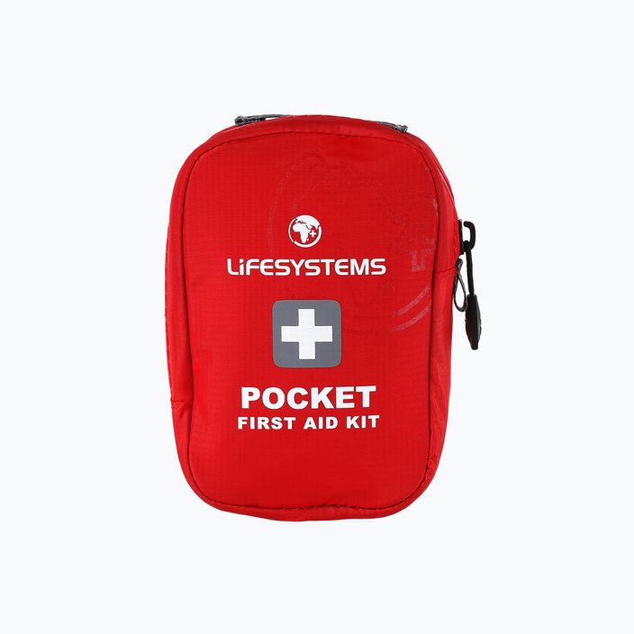 Kit di pronto soccorso tascabile Lifesystems rosso