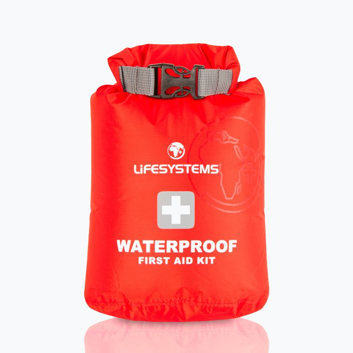 Kit di pronto soccorso per la montagna Lifesystems Dry Bag rosso