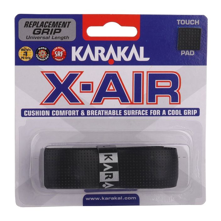 Impacco per racchetta da squash Karakal X-AIR Grip nero 2