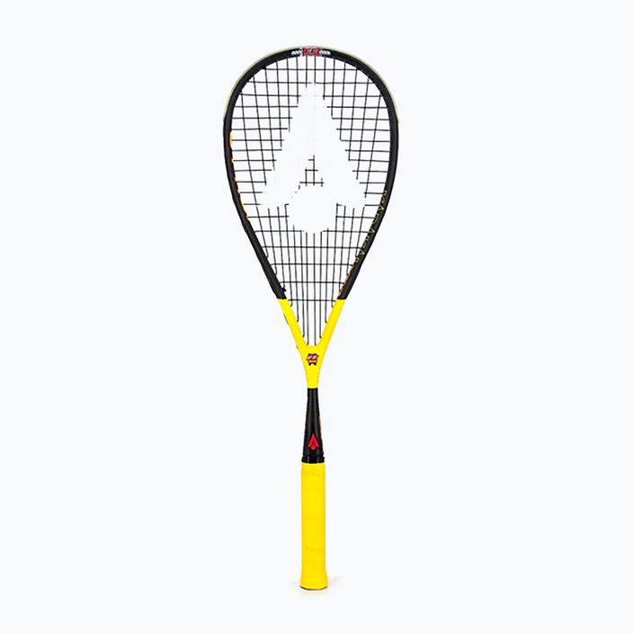 Racchetta da squash Karakal S-PRO 2.0 nero/giallo