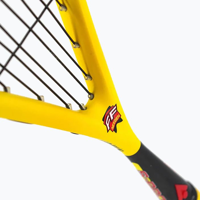 Racchetta da squash Karakal S-PRO 2.0 nero/giallo 6