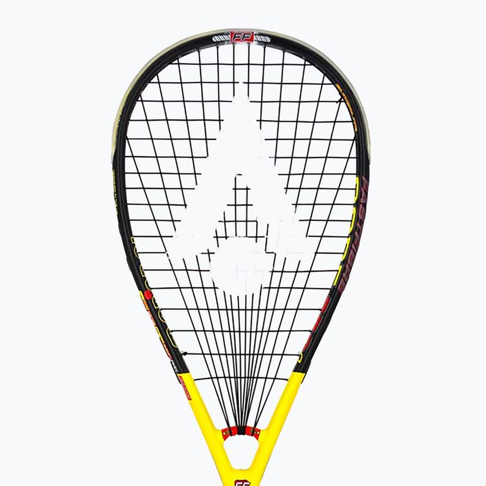 Racchetta da squash Karakal Core Pro 2.0 nero/giallo 3