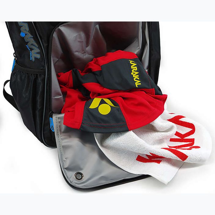 Zaino da squash Karakal Pro Tour 2.1 30 l nero/giallo 7