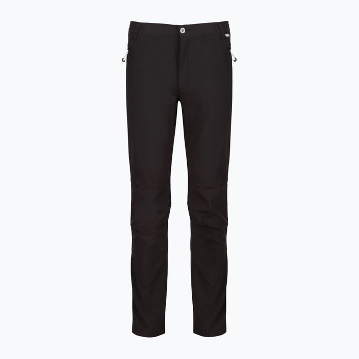 Pantaloni softshell da uomo REGATTA Geo Softshell II nero 6