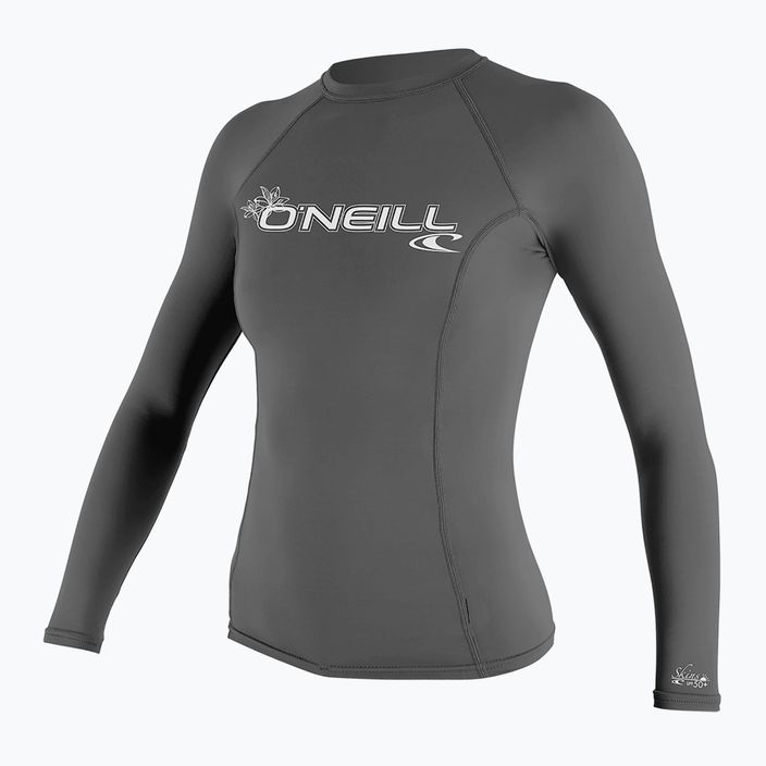 Nuoto donna manica lunga O'Neill Basic Skins Rash Guard nero