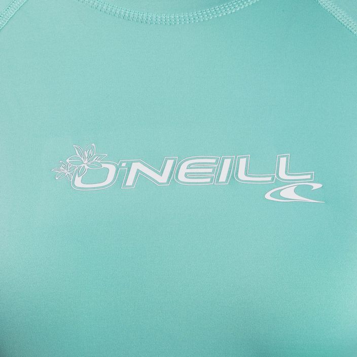 Nuoto femminile a maniche lunghe O'Neill Basic Skins Rash Guard light/aqua 3