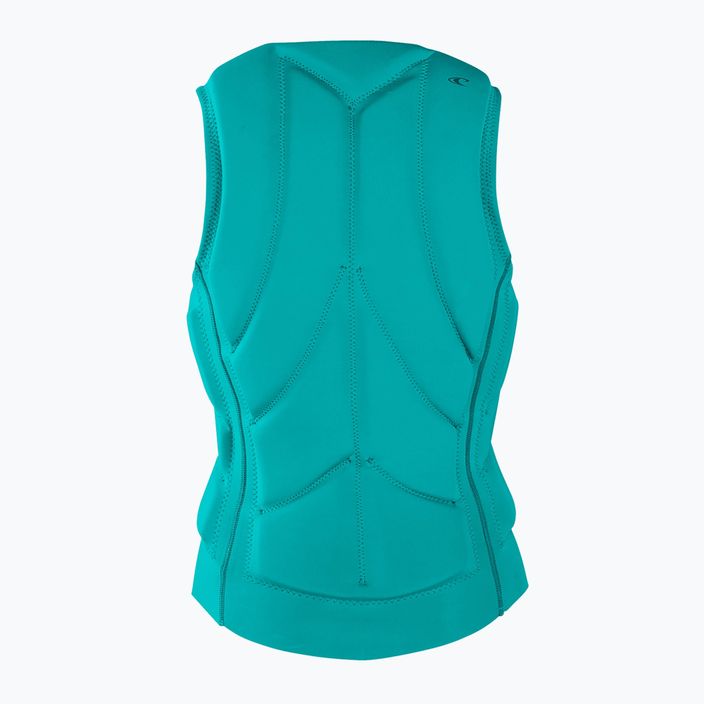 Gilet di sicurezza O'Neill Slasher B Comp light aqua/navy da donna 2