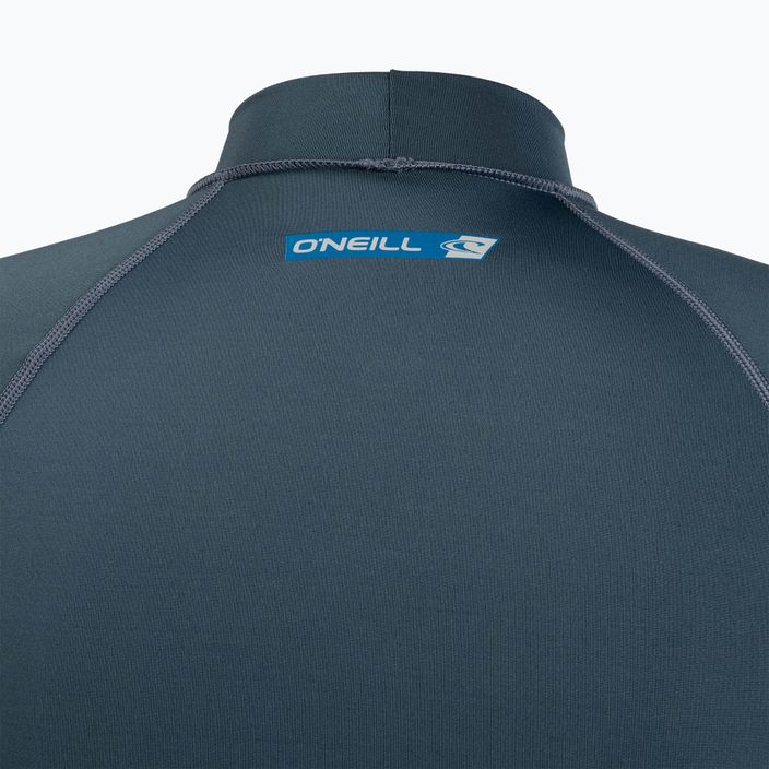 O'Neill Premium Skins Rash Guard a manica lunga da uomo per il nuoto, blu cadetto/blu ultra/cade 5