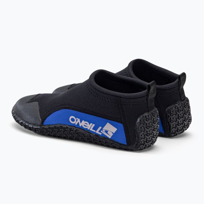 O'Neill Reactor Reef scarpe in neoprene nero/pacifico 3