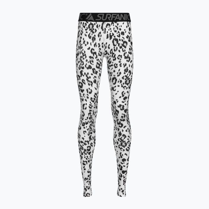Pantaloni termici attivi da donna Surfanic Cozy Limited Edition Long John snow leopard 3