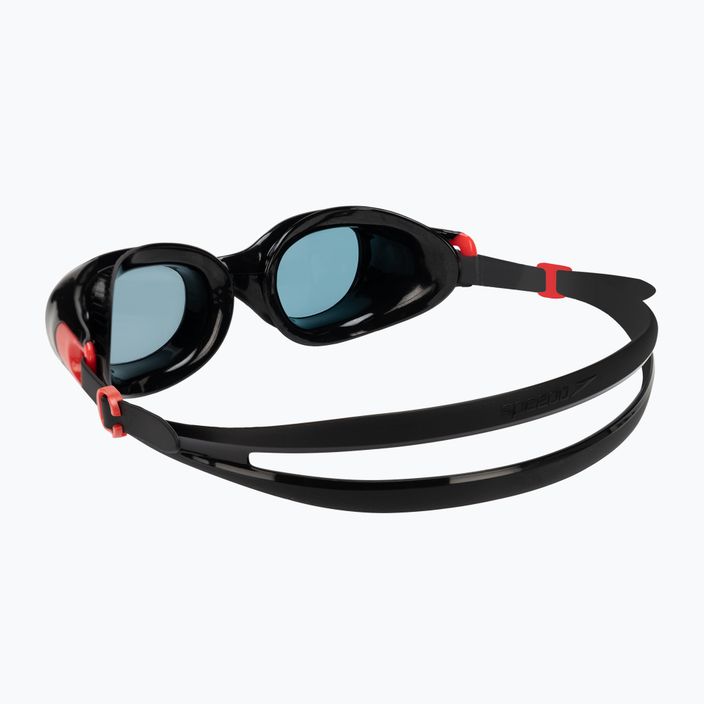 Occhiali da nuoto Speedo Futura Classic nero/rosso lava/fumo 4