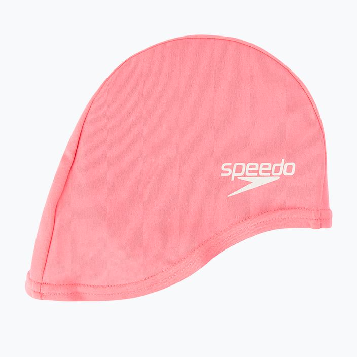 Cuffia da nuoto Speedo Polyester Junior rosa per bambini 4