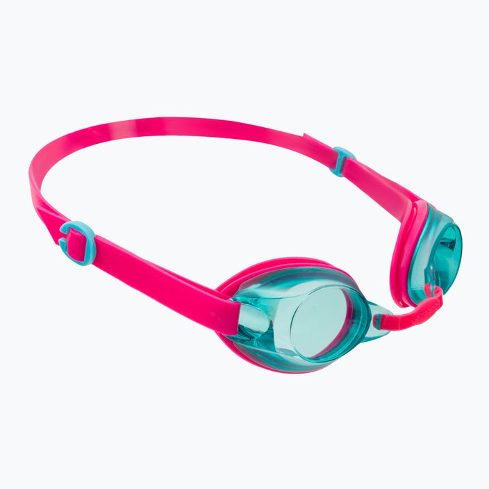 Occhialini da nuoto Speedo Jet V2 per bambini B981 rosa estatico/blu acquatico