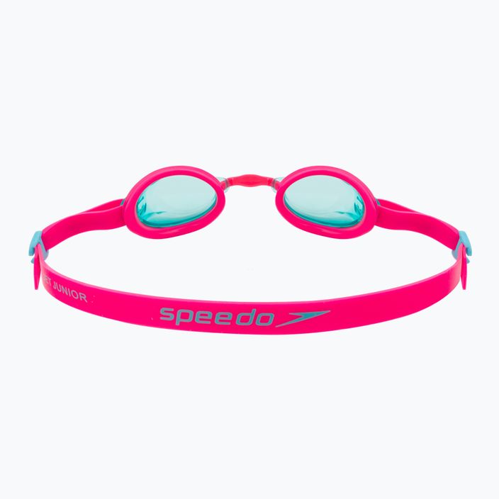 Occhialini da nuoto Speedo Jet V2 per bambini B981 rosa estatico/blu acquatico 4
