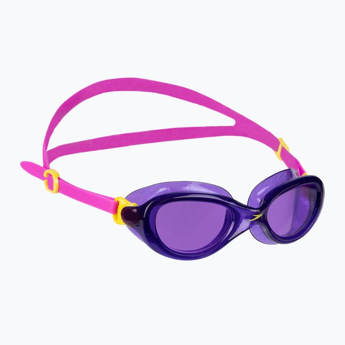 Occhialini da nuoto per bambini Speedo Futura Classic Junior rosa estatico/violetto