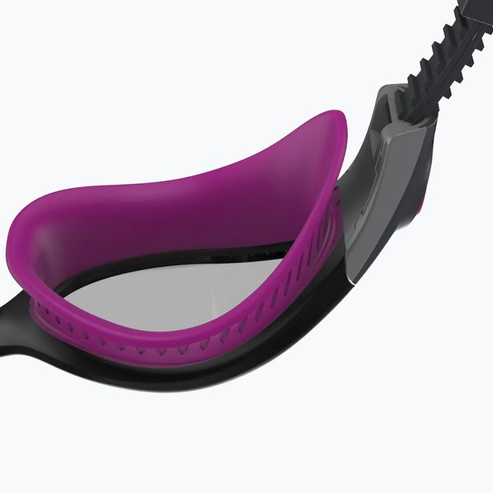 Occhiali da nuoto Speedo Futura Biofuse Flexiseal Dual Female rosa estatico/nero/fumo 9