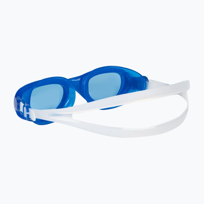 Occhialini da nuoto Speedo Futura Classic Junior chiari/blu neon per bambini 4