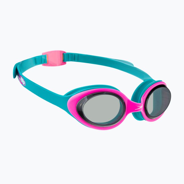 Occhialini da nuoto Speedo Illusion 3D per bambini blu bali/ rosa vegas/ ologramma nautico