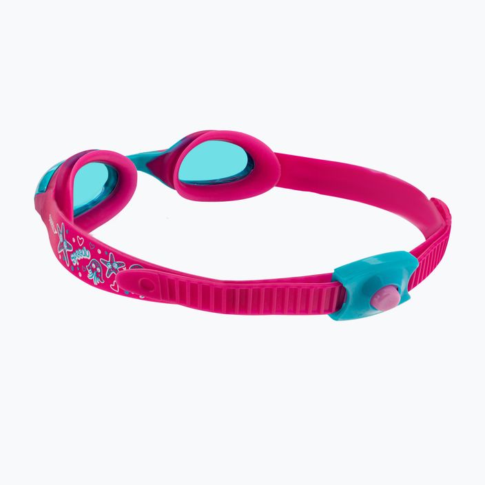 Occhialini da nuoto Speedo Illusion Infant rosa vegas/blu/azzurro per bambini 5