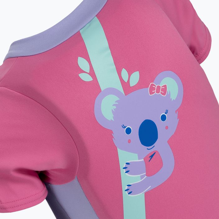 Costume da bagno per bambini Speedo Koala Printed Float rosa/viola 4