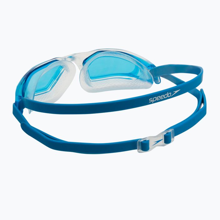 Occhialini da piscina Speedo Hydropulse blu/chiaro/blu 4