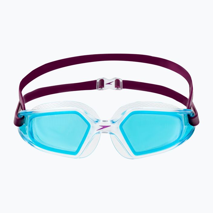 Occhialini da nuoto per bambini Speedo Hydropulse deep plum/clear/light blue 2