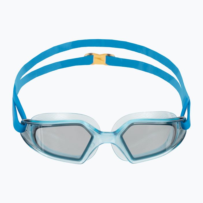 Occhialini da nuoto Speedo Hydropulse per bambini blu/mango/fumo chiaro 2