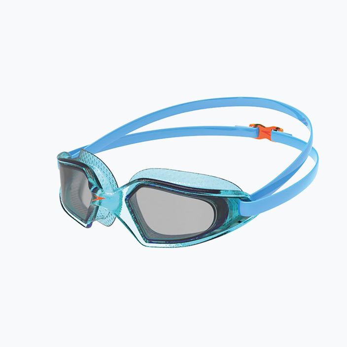 Occhialini da nuoto Speedo Hydropulse per bambini blu/mango/fumo chiaro 6