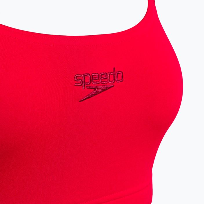 Speedo Essential Endurance+ 2pc rosso costume da bagno a due pezzi da donna 3