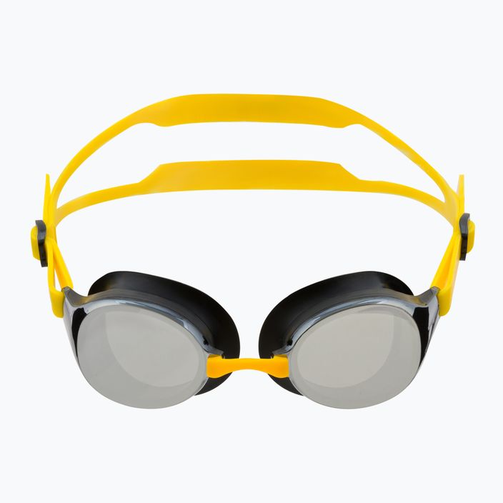 Occhialini da nuoto Speedo Hydropure Mirror per bambini giallo/nero/cromo 2