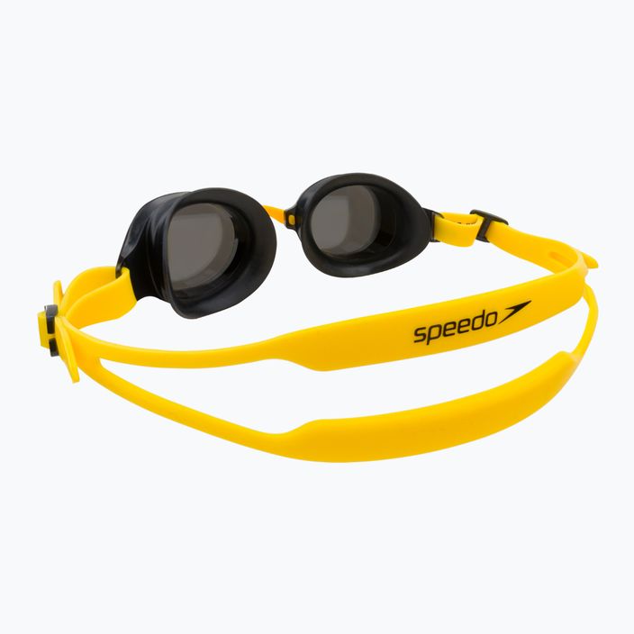 Occhialini da nuoto Speedo Hydropure Mirror per bambini giallo/nero/cromo 5