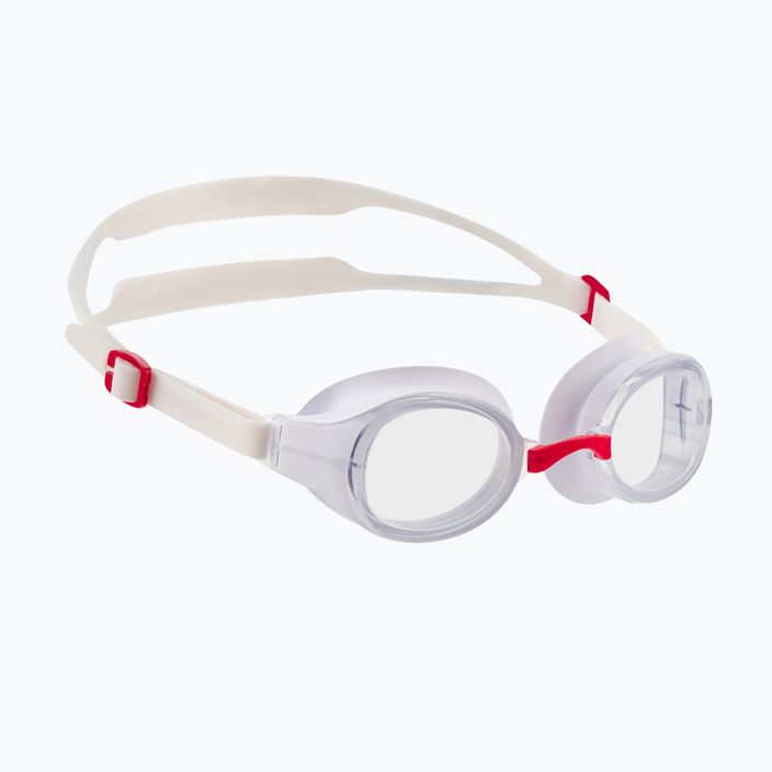 Occhialini da nuoto Speedo Hydropure bianco/rosso/chiaro