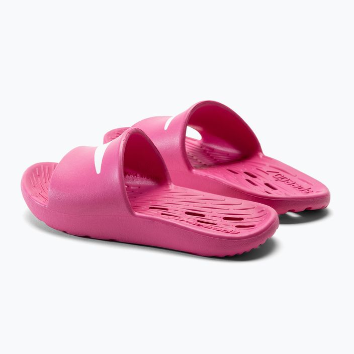 Speedo Slide infradito rosa elettrico per bambini 3