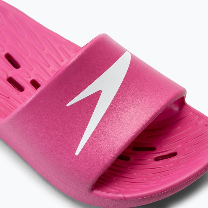 Speedo Slide infradito rosa elettrico per bambini 7