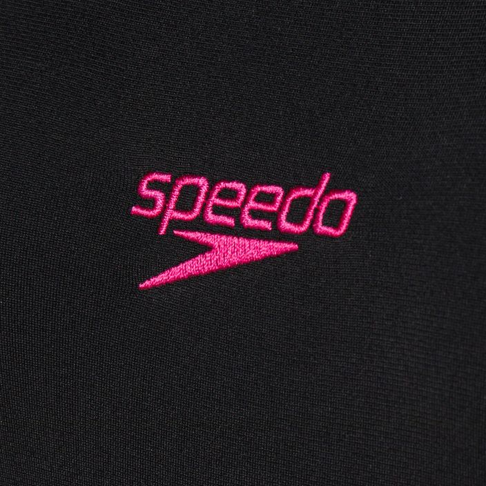 Costume intero Speedo Hyperboom Splice Muscleback donna nero/rosa/ecstatico 3