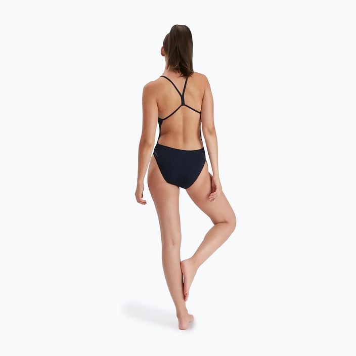 Costume intero Speedo Endurance+ Thinstrap da donna true navy 5