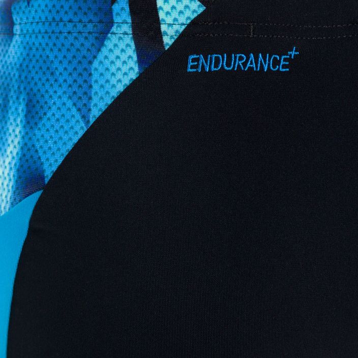 Pantaloncini da bagno Speedo Eco Endurance+ Splice da uomo nero/piscina/blu fiamma 4