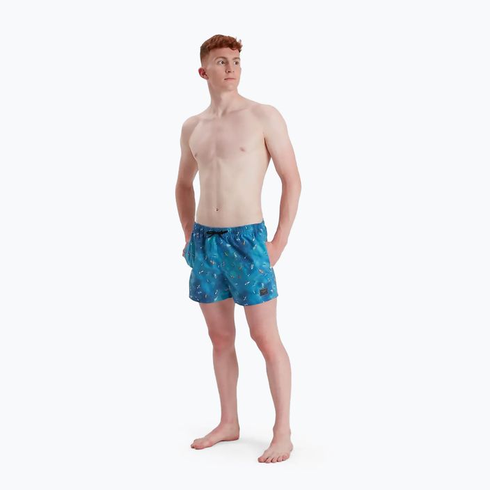 Speedo Digital Printed Leisure 14" surf artic pantaloncini da bagno uomo teal/tile/nero 3