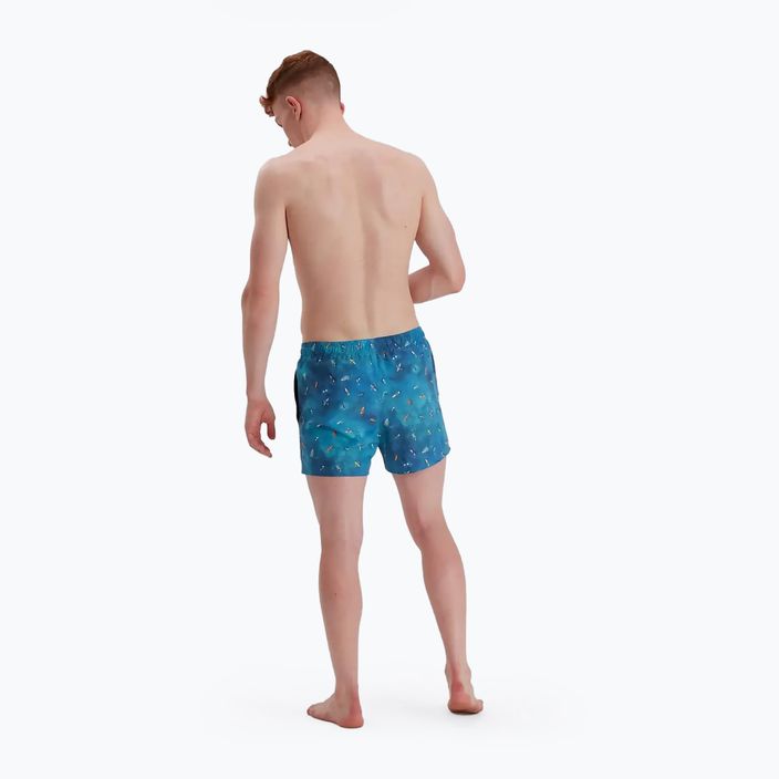 Speedo Digital Printed Leisure 14" surf artic pantaloncini da bagno uomo teal/tile/nero 4