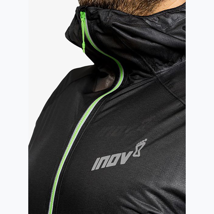 Inov-8 Raceshell Giacca da corsa con mezza zip nera 6