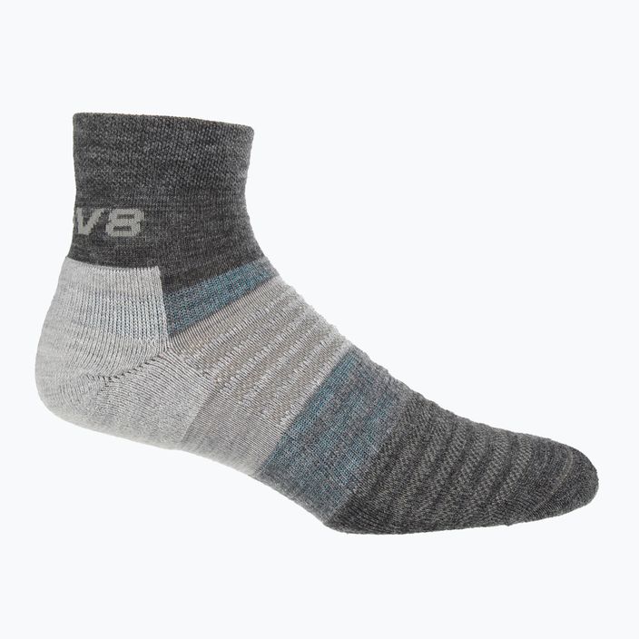 Calzini da corsa Inov-8 Active Merino grigio/melange 2