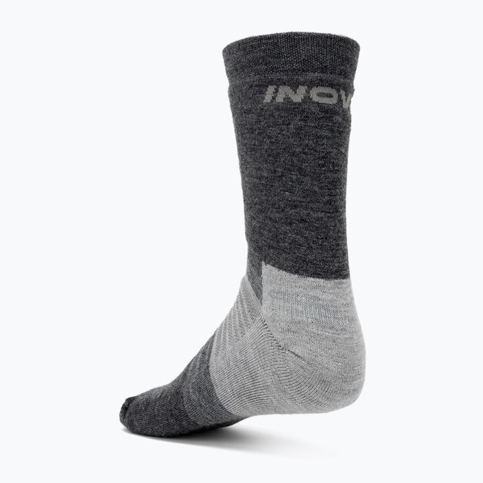 Inov-8 Active Merino+ calzini da corsa grigio/melange 2